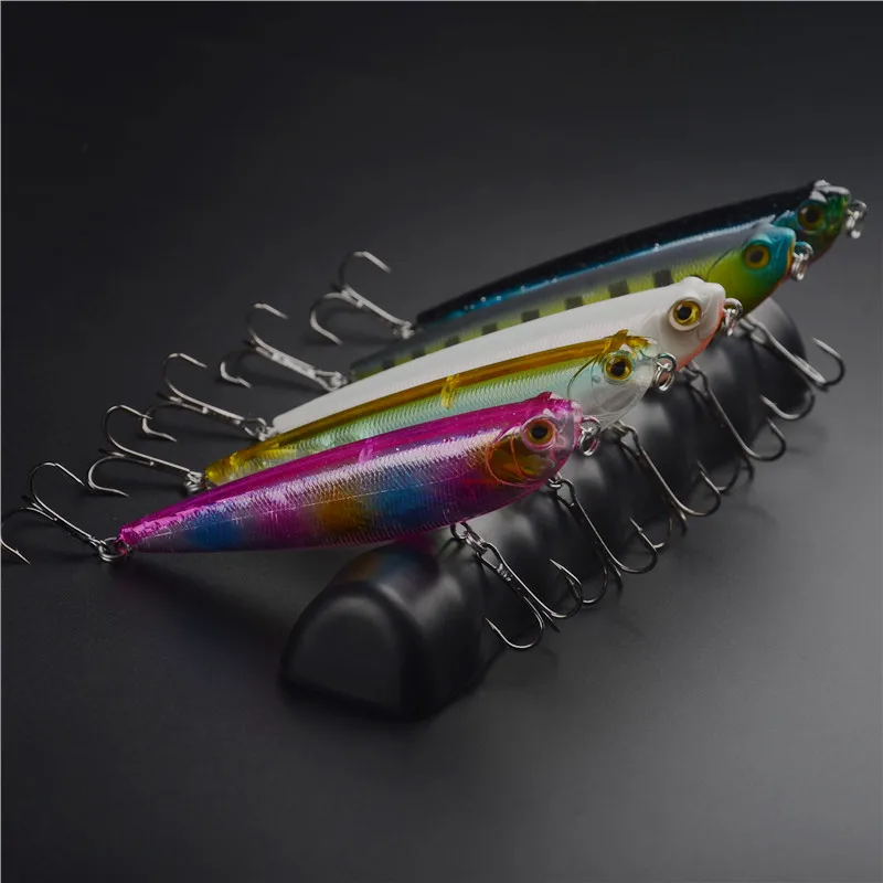 Привет. КИТ 100 мм/13 г рыболовные приманки плавающий Crankbait морской бас Щука