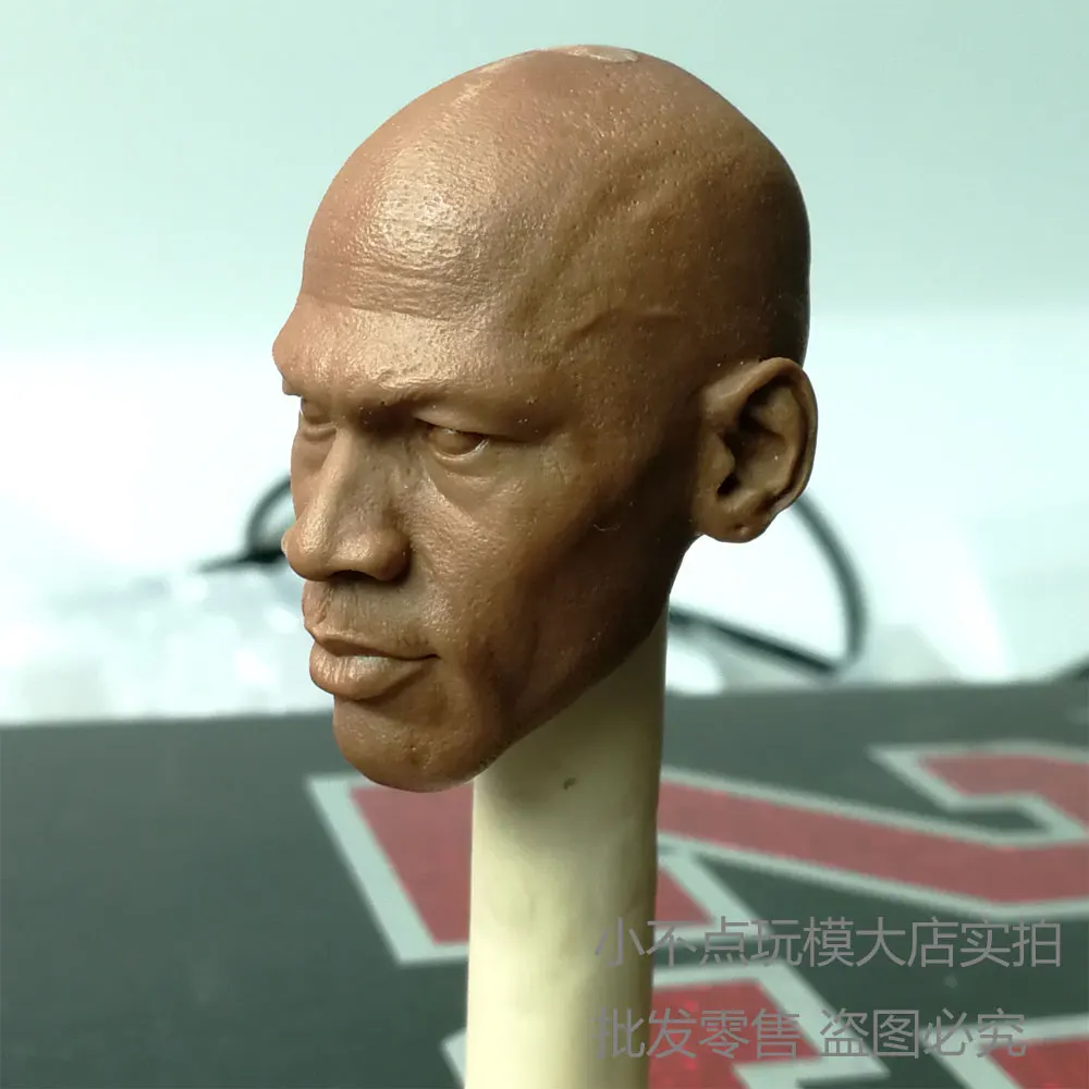 blank 1/6 Scale Michael Jordan Head Sculpt unpainted ST version |