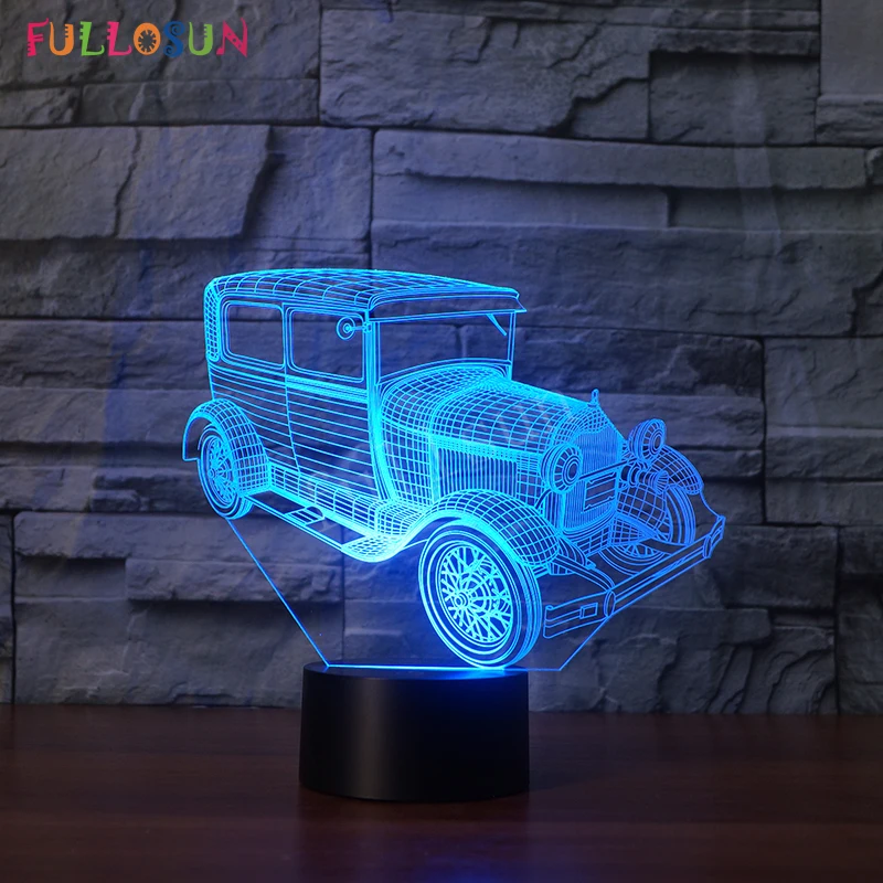 Новинка Gran Torino LED Настольная лампа 3D декоративная для гостиной креативные USB