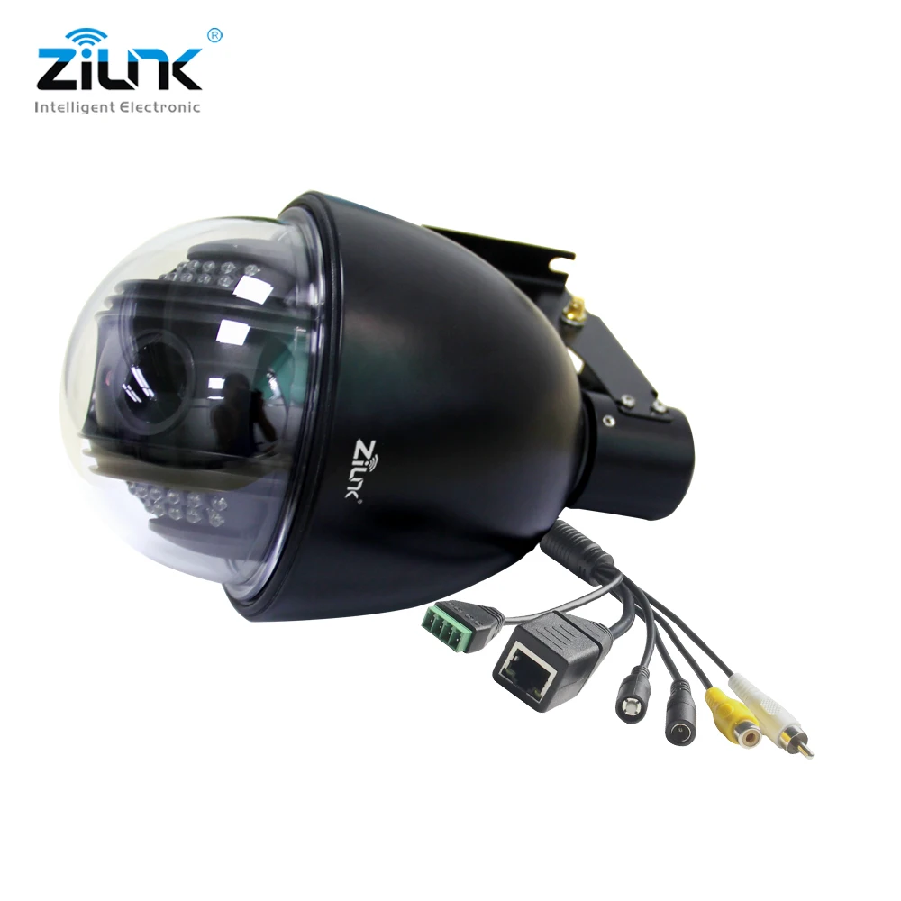 ZILNK ip-камера безопасности, открытая PTZ 5X Zoom Onvif 960P 1080P HD беспроводная wifi Мини скоростная купольная камера, водонепроницаемая H.264 IR 50M