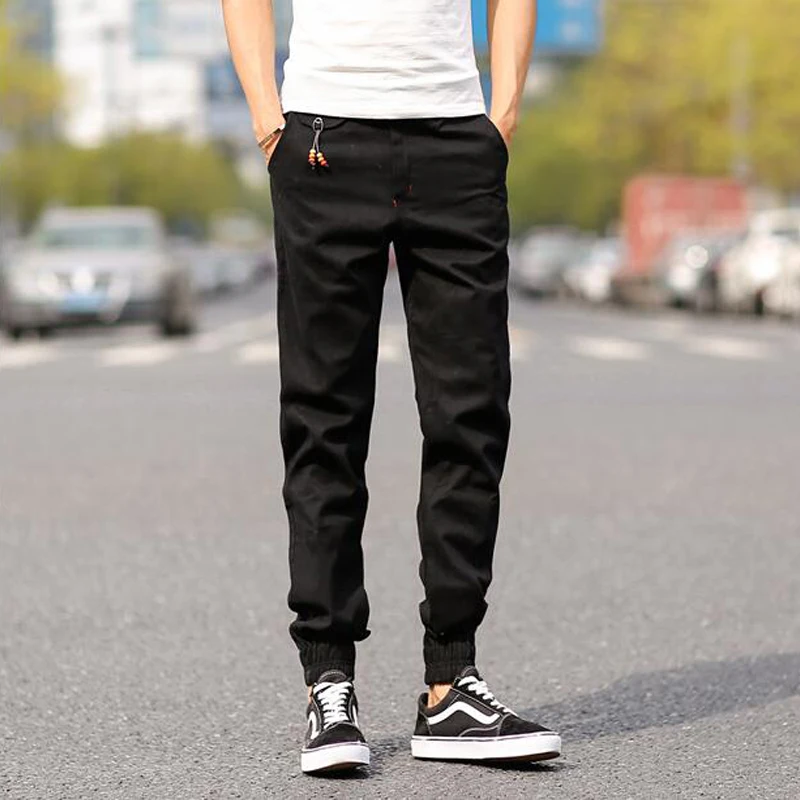 2019 Hot Top Quality New Brand Mens Print Beam Foot pants Sport Joggers pencil Men Hip Hop Outdoor Sweatpants | Мужская одежда