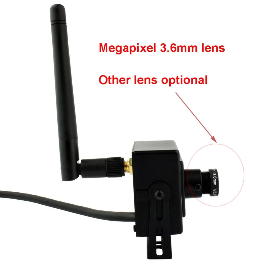 ELP WIFI 720P HD маленькая домашняя охранная cctv сеть 3 6 мм объектив cmos H.264 P2P onvif 2 0 IP