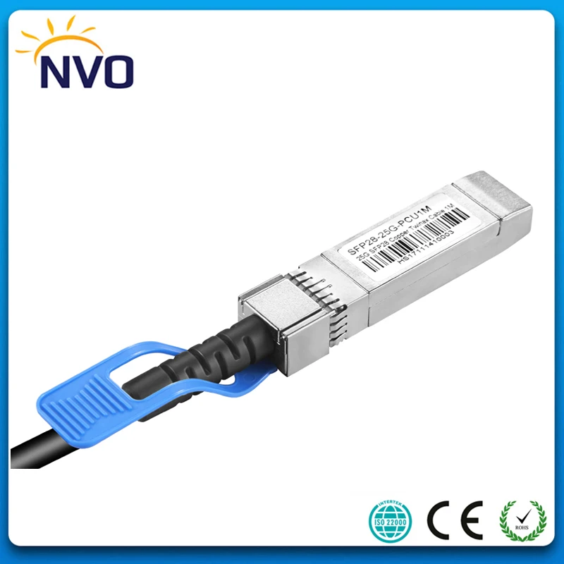 Бесплатная доставка 25G SFP28 Пассивный кабель прямого прикрепления медный Twinax к 1 м