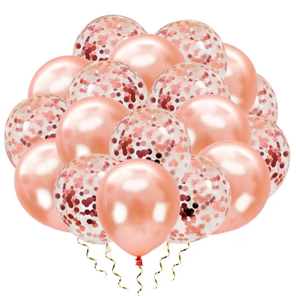 5 м Растяжка с флажками дети декорации с днем рождения Babyshower Вечерние Ребенок его мальчик девочка пол раскрывает поставки свадьба розовое золото - Цвет: 20pcs rose gold