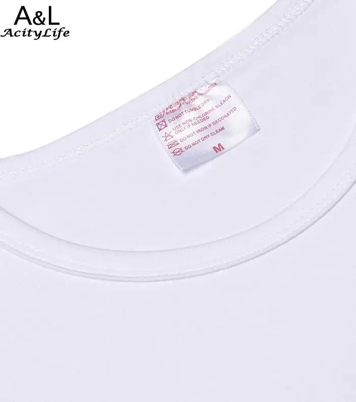 White Casual Basic Plain Crew Neck Slim Fit Soft Short Sleeve T-Shirt the Women love of a family | Женская одежда
