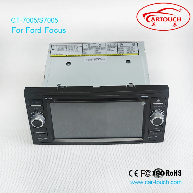 Автомобильный мультимедийный плеер GPS Авторадио 2 Din 7 дюймов для Ford/Mondeo/Focus/Transit/C-MAX
