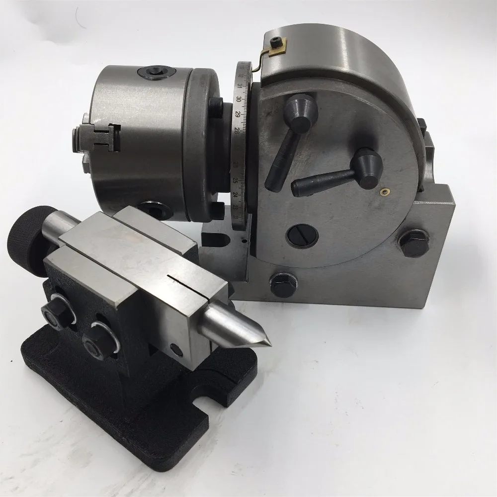 Делительная головка для фрезерования прецизионный токарный патрон 160 мм 3