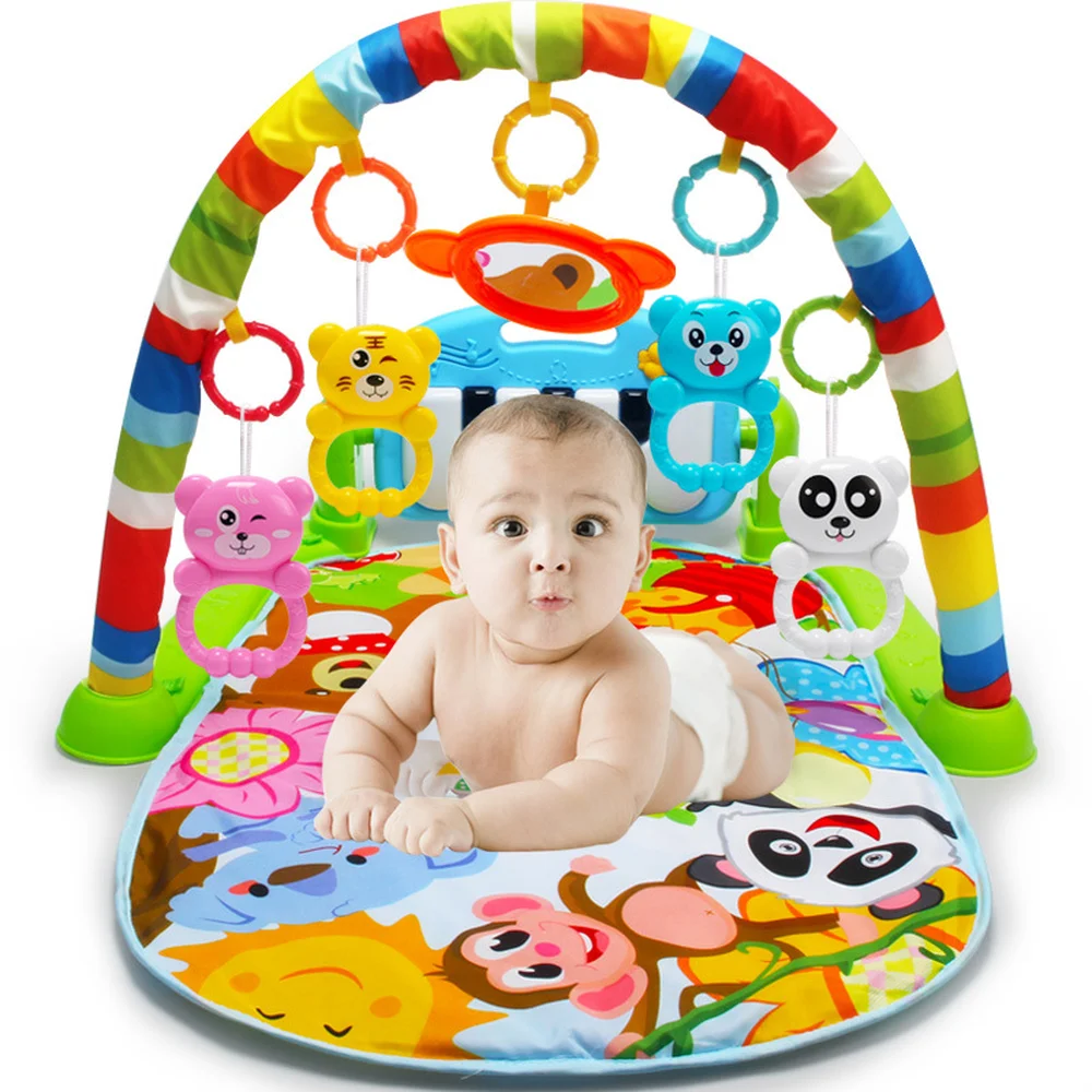 

Игровой коврик, для детей, развивающий с милыми животными