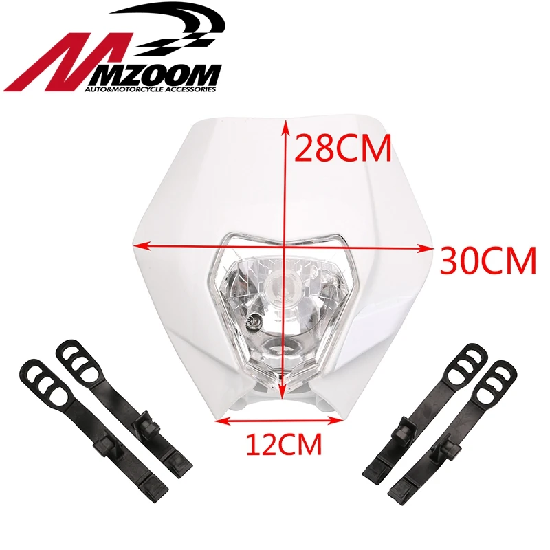 Mzoom мотоцикла Байк Мотокросс Супермото УНИВЕРСАЛЬНЫЙ фара обтекатель KTM SX EXC|fairing