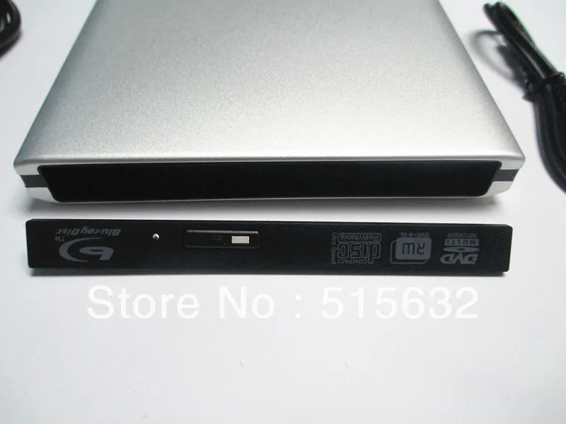 Корпус внешнего каркаса USB 3 0 SATA для ноутбука записывающего привода CD/DVD |