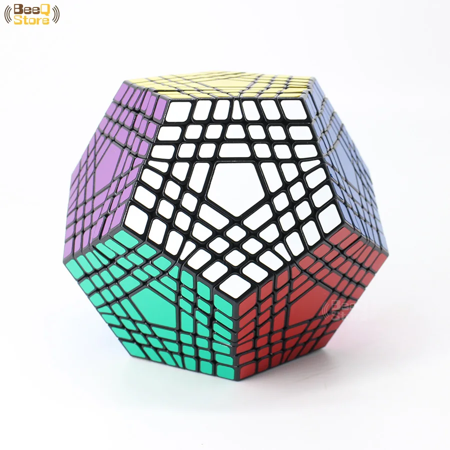 Shengshou Wumofang 7x7x7 волшебный куб Teraminx 7x7 профессиональный куб додекаэдра Твист Головоломка Развивающие игрушки