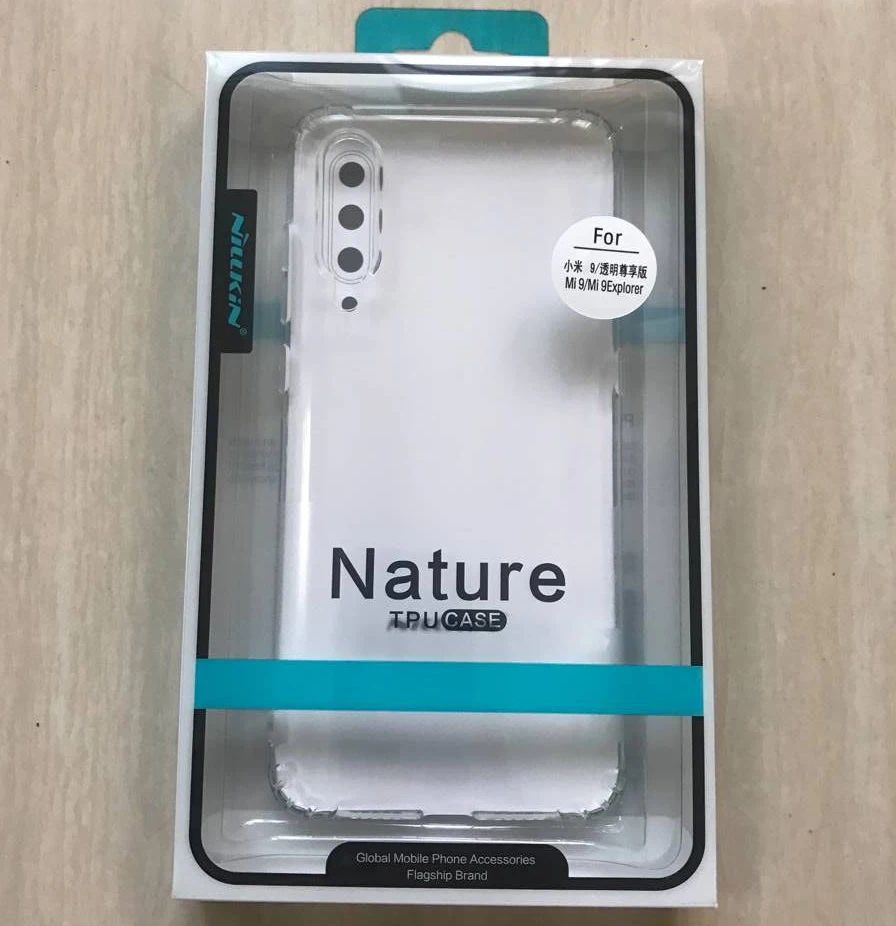 

Case for xiaomi mi9 /mi 9 Explore NILLKIN Nature TPU clear Transparent soft back cover Protective Case for xiaomi mi9 SE