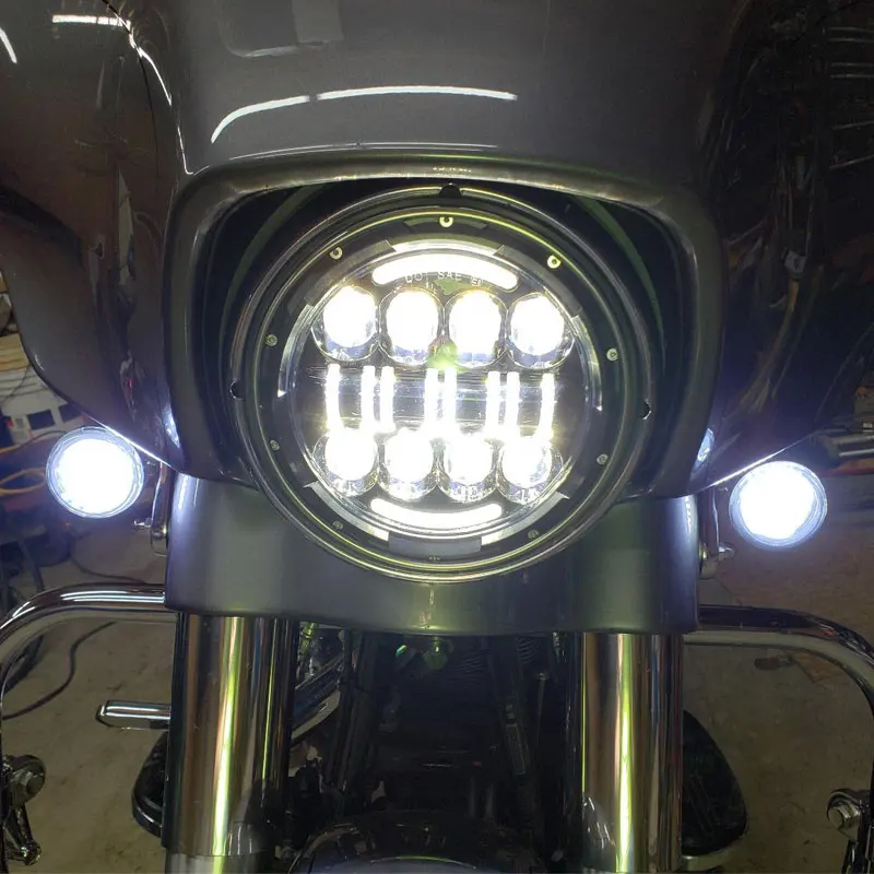 Cafe Racer фара диодная