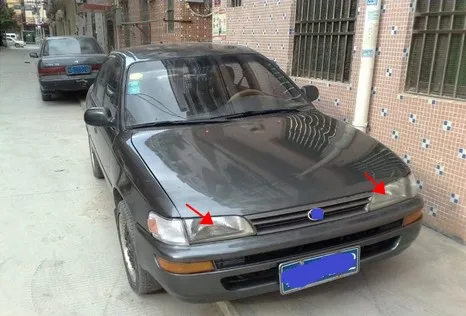 Передняя фара для TOYOTA COROLLA AE100 AE101 EE E100 WAGON 1993-97 2 шт