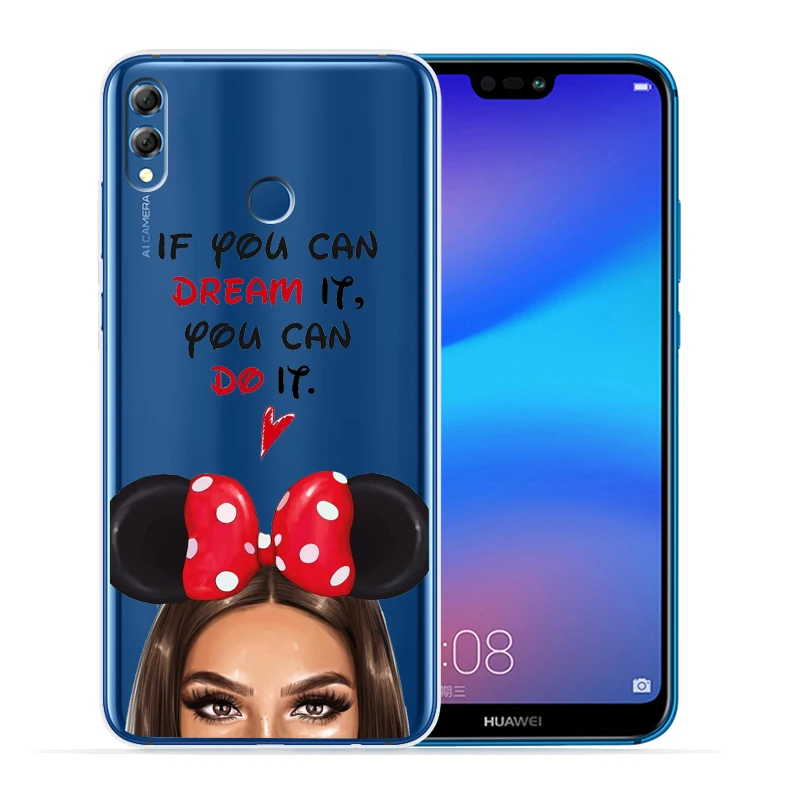 Модный супер мама папа девочка детский чехол для телефона для huawei P30 Lite P30 Pro P20 Lite P8Lite P9Lite P Smart мягкий прозрачный Etui