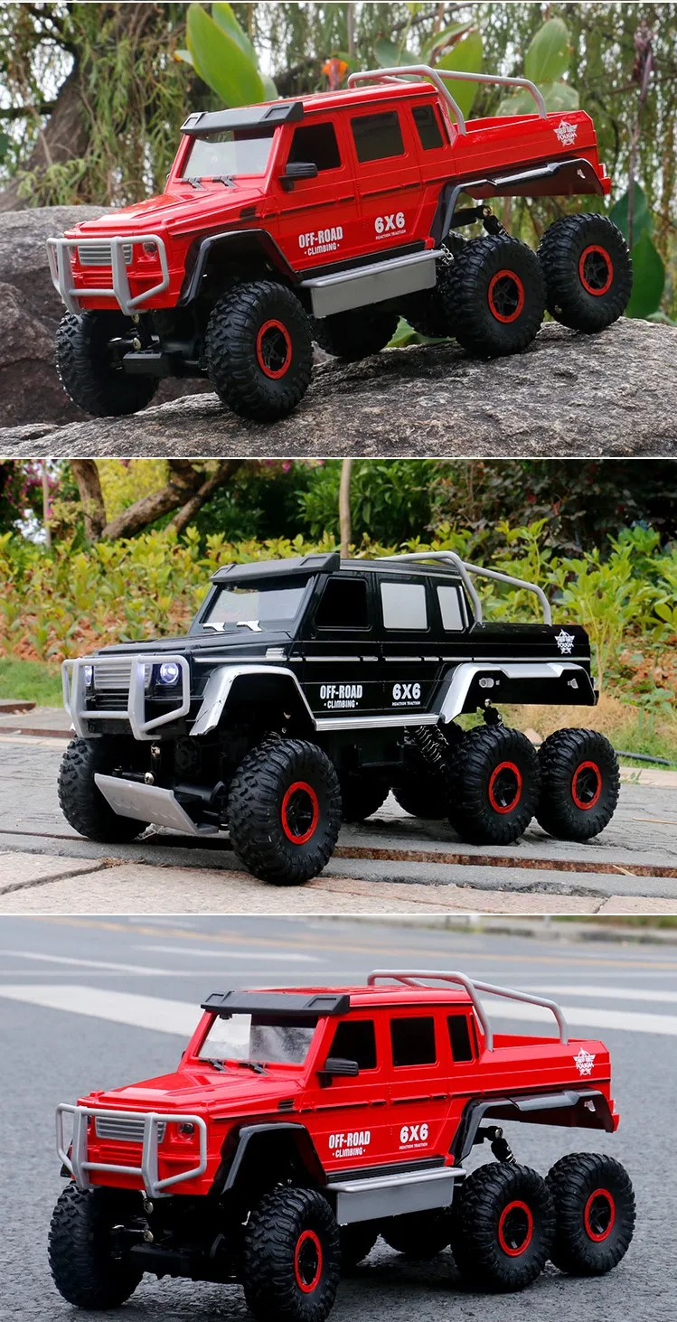 1/10 Полный Функция моделирование 6-колесный внедорожный альпинист RC автомобиль