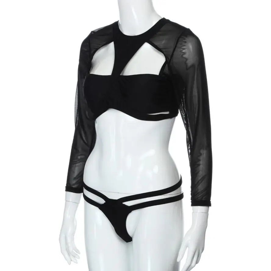 Купальник женский 2018 пуш ап мягкий бюстгальтер купальники сексуальный топ с