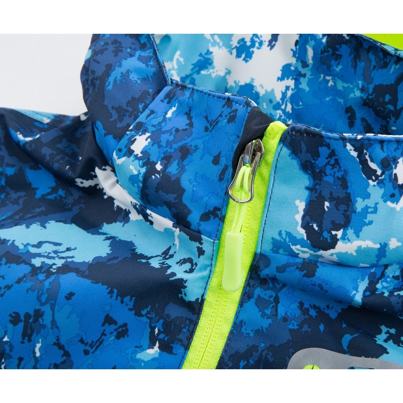 Камуфляжная куртка на флисовой подкладке для мальчиков и девочек кардиган со