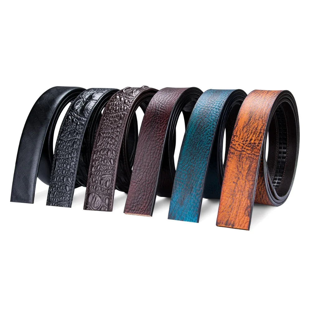 

4 Colors Men Belt Leather Belt For Men Ratchet Dress Belt with Linxx Buckle Automatic buckle Straps waistband Barry.Wang CS-0002