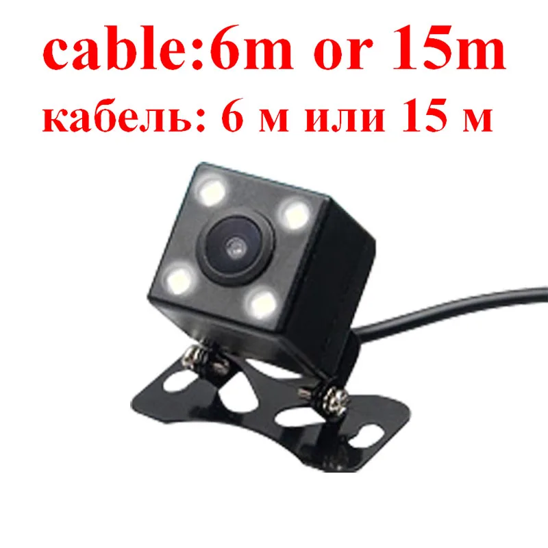 Автомобильная камера заднего вида с водонепроницаемой камерой светодиодный HD