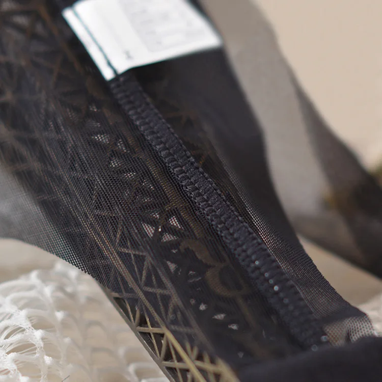 Новые летние сексуальные сетчатые прозрачные Бесшовные стринги трусики 3 шт./лот