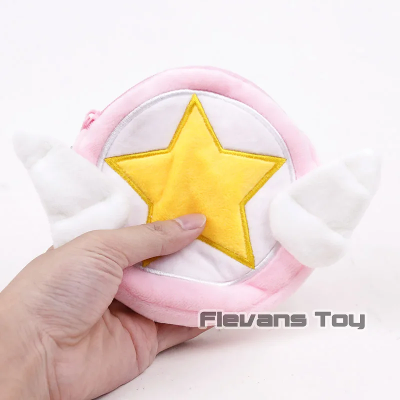 Аниме С мультипликационным рисунком Captor Sakura Kawaii сумка для монет Мягкие плюшевые игрушки куклы 10 шт./партия