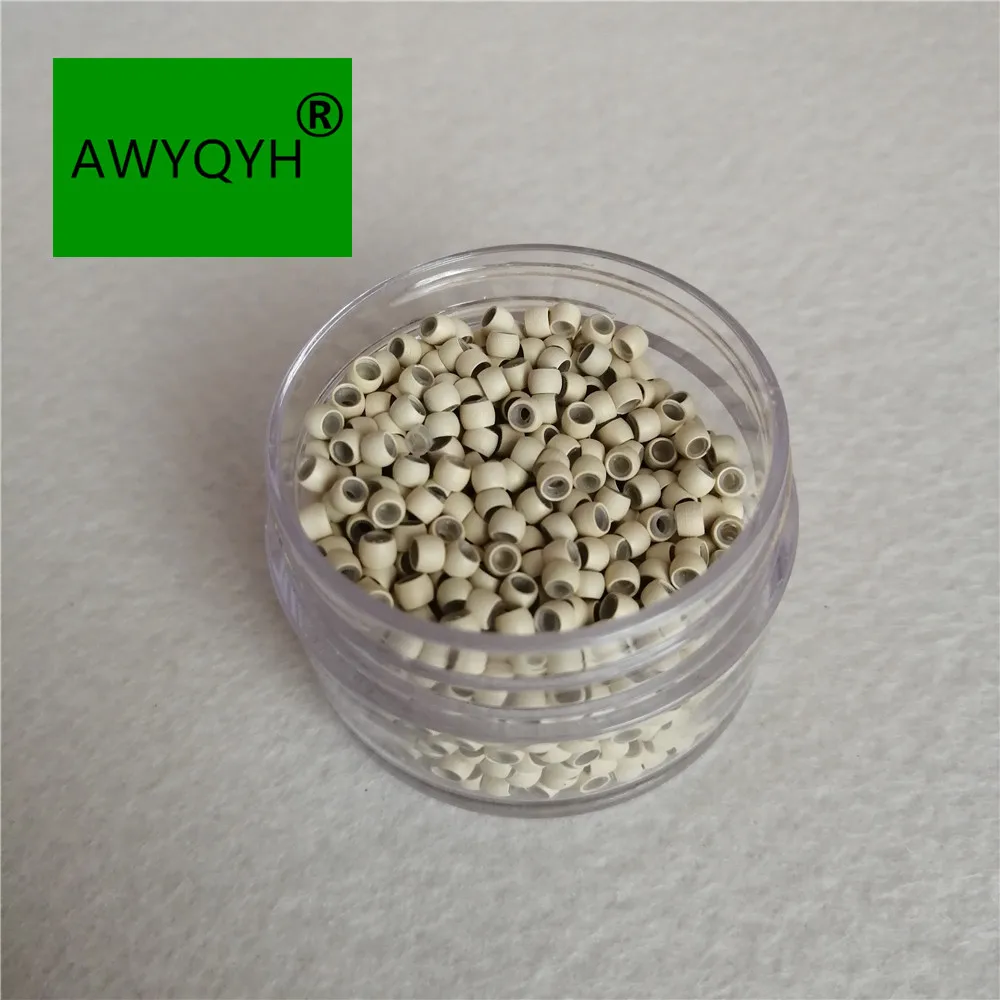 Силиконовые нано кольца для колец наконечник человеческих волос инструменты