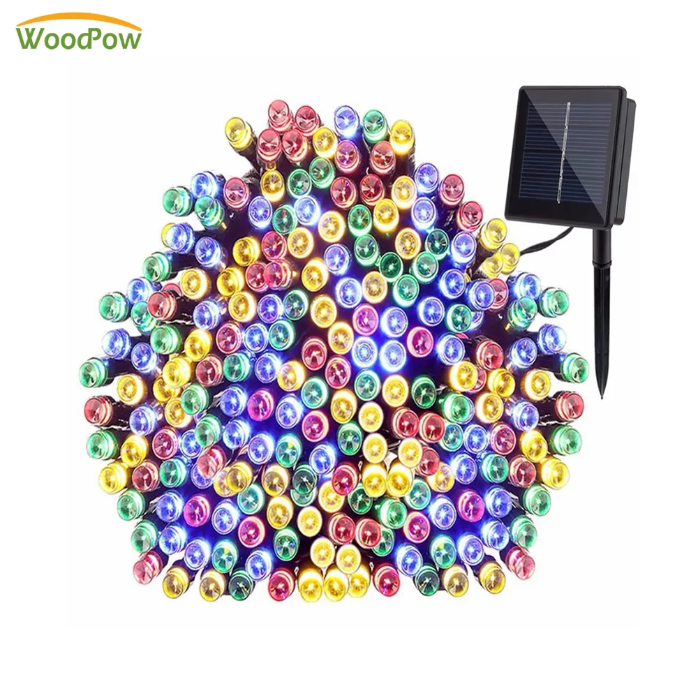 Гирлянда на солнечной энергии 32 м 200 светодиодов|Осветительные гирлянды| |