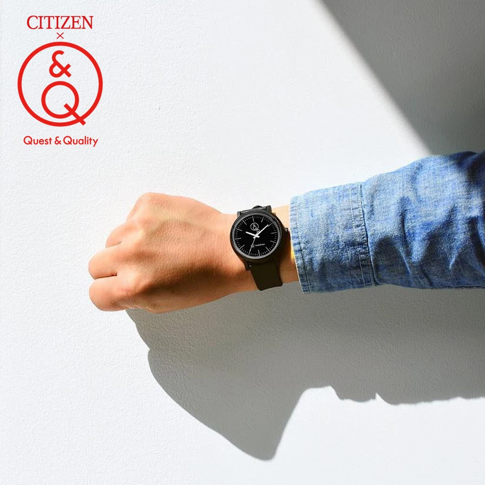 Citizen Q&Q часы мужские Set top Люксовый Бренд Водонепроницаемый Спорт Кварцевые