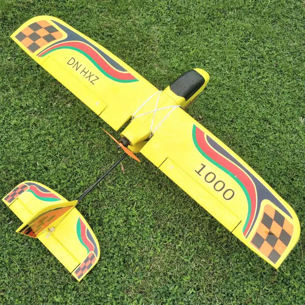 DN HXZ 1000 мм крыльев EPP тренажер для начинающих FPV RC самолет комплект fix крыло Дрон