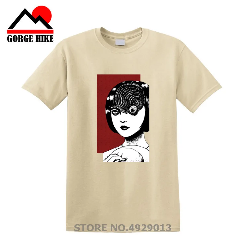 2019 Junji Ito аниме серия жуткая манга странная японская ужасная забавная Футболка