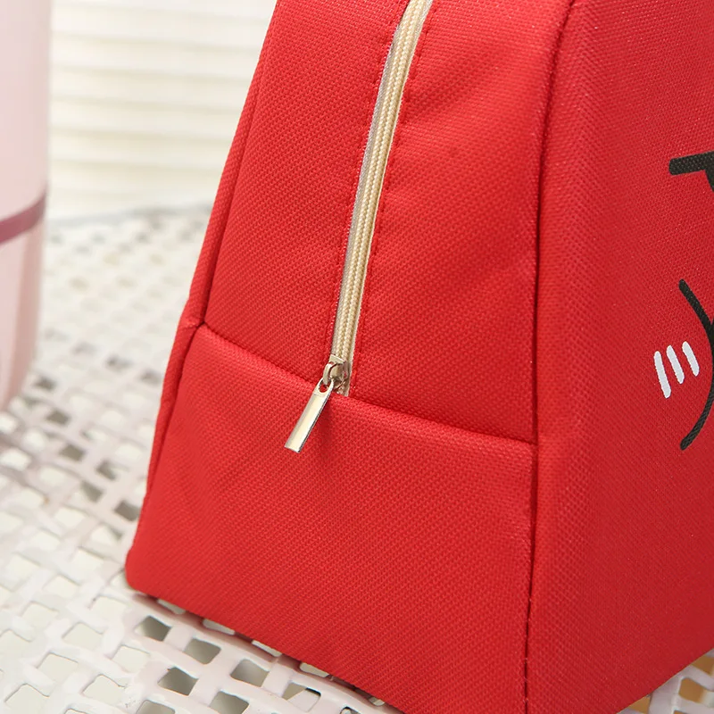 Cute Pig Portable Lunch Bag Thermal Insulated Box Tote Cooler Bento Pouch Container Food Storage Bags For Girls | Дом и сад