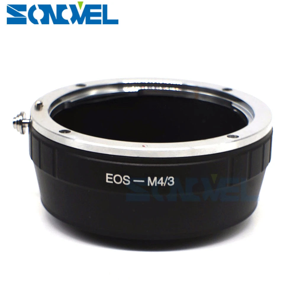 Переходное кольцо Lnes для Canon EOS EF Mount Lens to Panasonnic Olympus Micro 4/3 M43 E-P2/E-PL1 G10/G7/GH1/GH2/GH3/GH4 EOS-M4/3