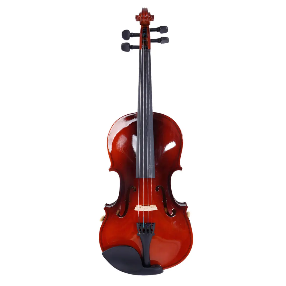 Glarry 3/4 Acoustic Violin for Beginner Professional Violin with Case Bow Rosin Strings Tuner Shoulder Rest Natural - US Stock