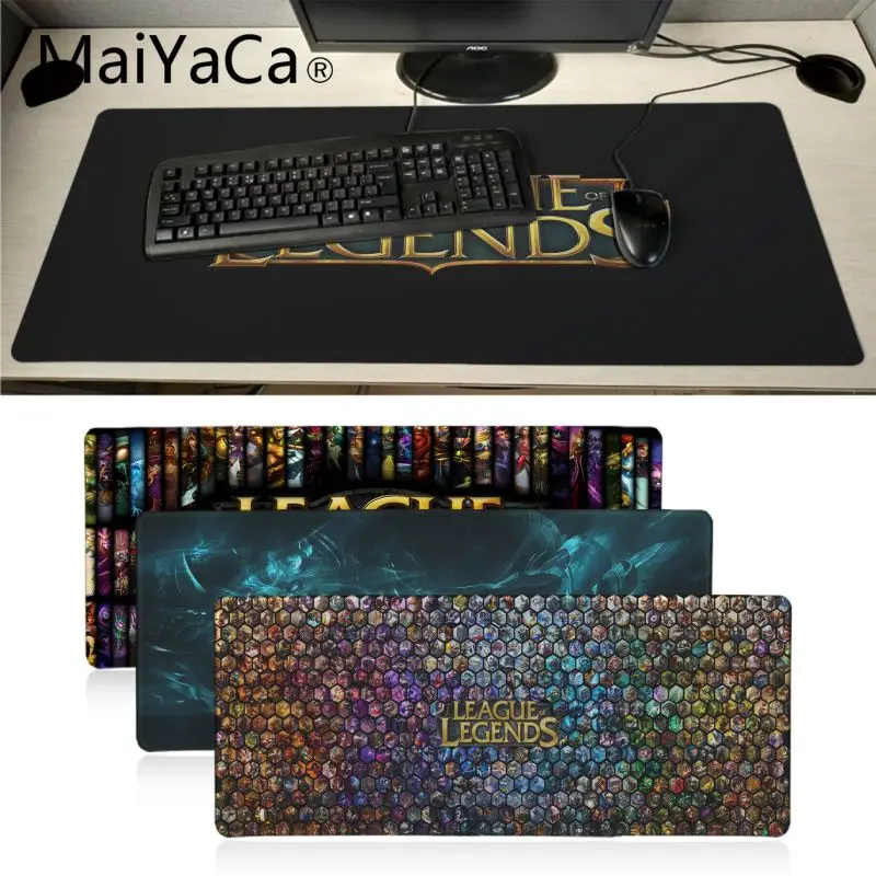 

Maiyaca League of Legends Unique Desktop Game Mousepad Gaming Mouse Pad Gamer Game Mouse pad Anime Mousepad mat Speed Version