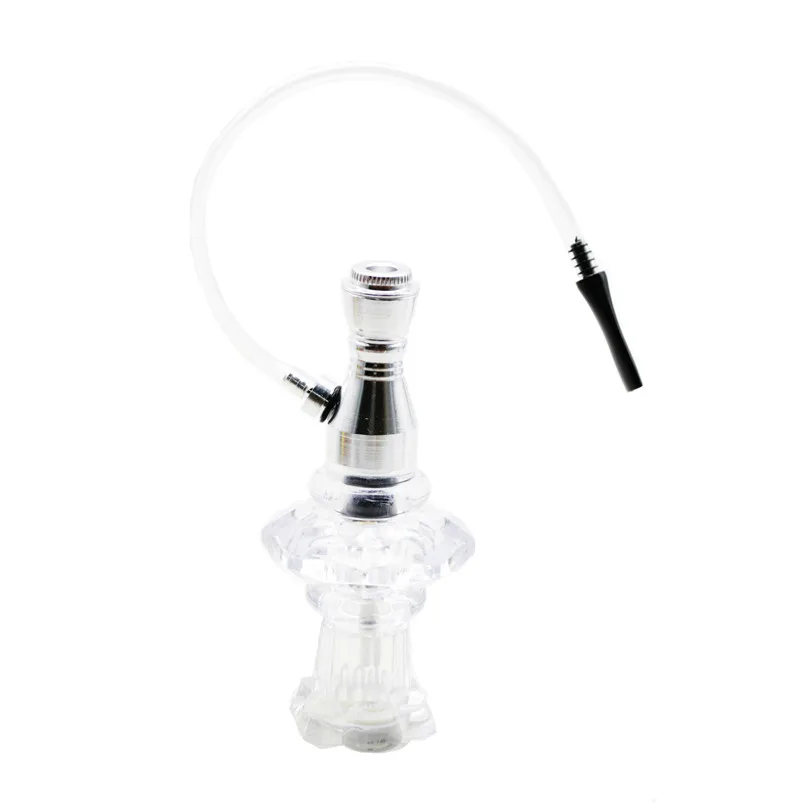 1 шт. горячая распродажа модная прозрачная стеклянная бутылка стиль кальян chicha