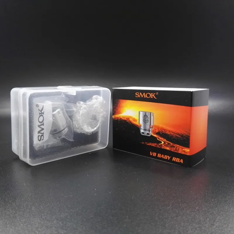 Оригинальный SMOK Vape аксессуары TFV8 Детские RBA 0.35OHM двойные катушки облако ядро