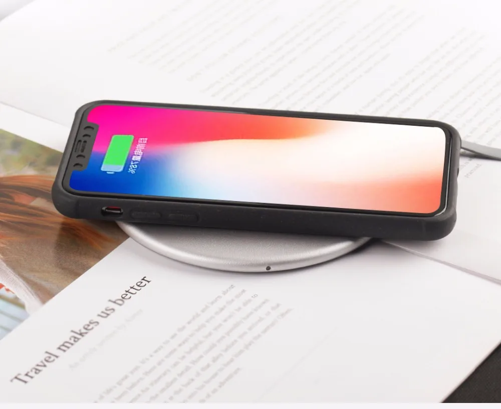 Беспроводное зарядное устройство Youpin VH Pad 5 В/2 А Вт Qi стандарт 9 В/7 а 3 0 Вт/10 QC