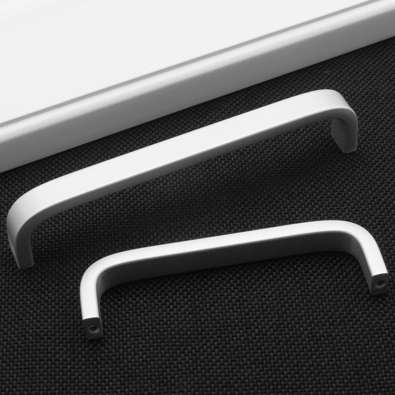 Мин наряд простой современный Европейский пространство алюминиевая ручка шкаф