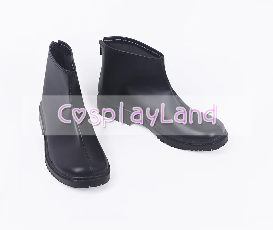 Sword Art Online Kirito Black Cosplay Shoes Boots for Adult Men Accessories Custom Made | Тематическая одежда и униформа