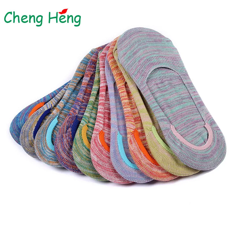 Новинка весенне летние невидимые женские хлопковые носки с закрытым носком