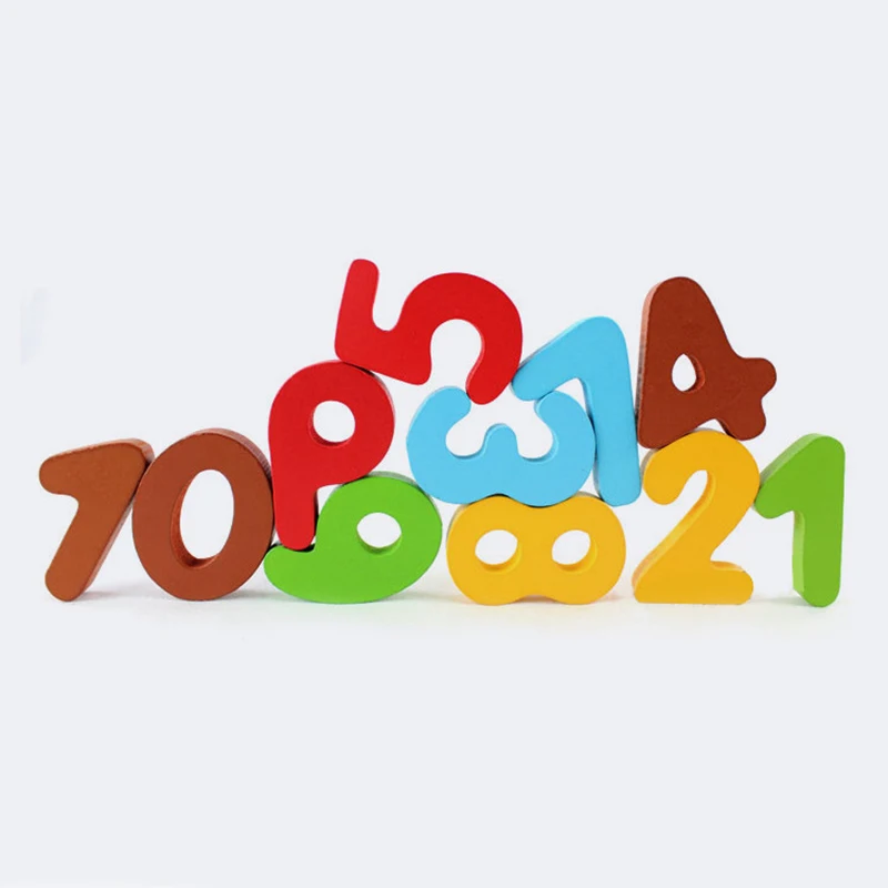Карта Чтение цифровой карты детские игрушки материалы montessori Обучающие деревянные игрушки для детей математике игрушки для детей количество соответствующие