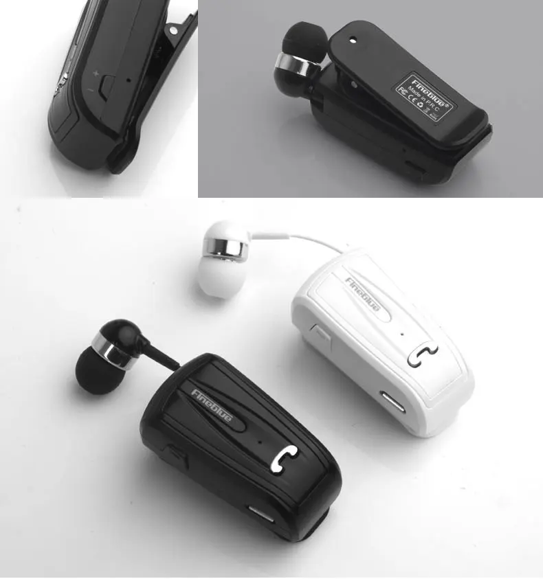 Fineblue F-V6 Bluetooth 4,0 мини наушники стерео Bluetooth Беспроводные наушники с зажимом для IOS Android телефон с шумоподавлением