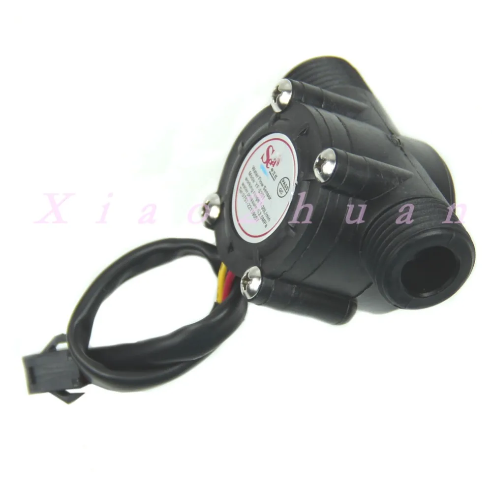 1PC Water Flow Sensor Flowmeter Hall Control 1-30L/min 2.0MPa-Y103 | Инструменты
