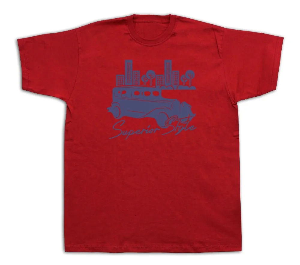 Новинка 2019 Мужская Классическая винтажная футболка из 100% хлопка в стиле ретро с