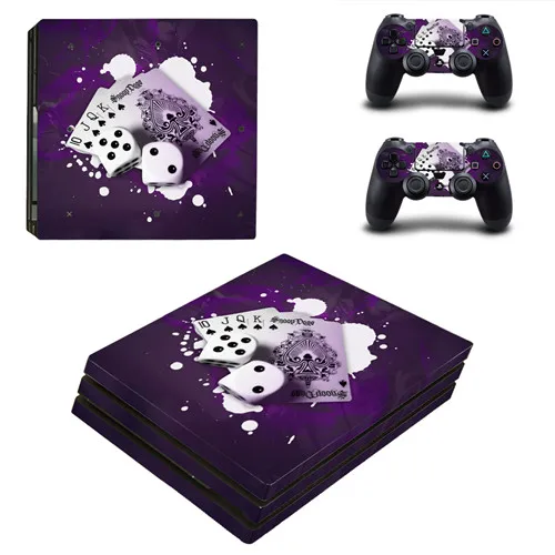 YSP4P-1213 Hello kitty Cat PS4 Pro наклейка для кожи виниловая наклейка для консоли Playstation 4 и 2 контроллера PS4 Pro наклейка для кожи - Цвет: YSP4P-1213