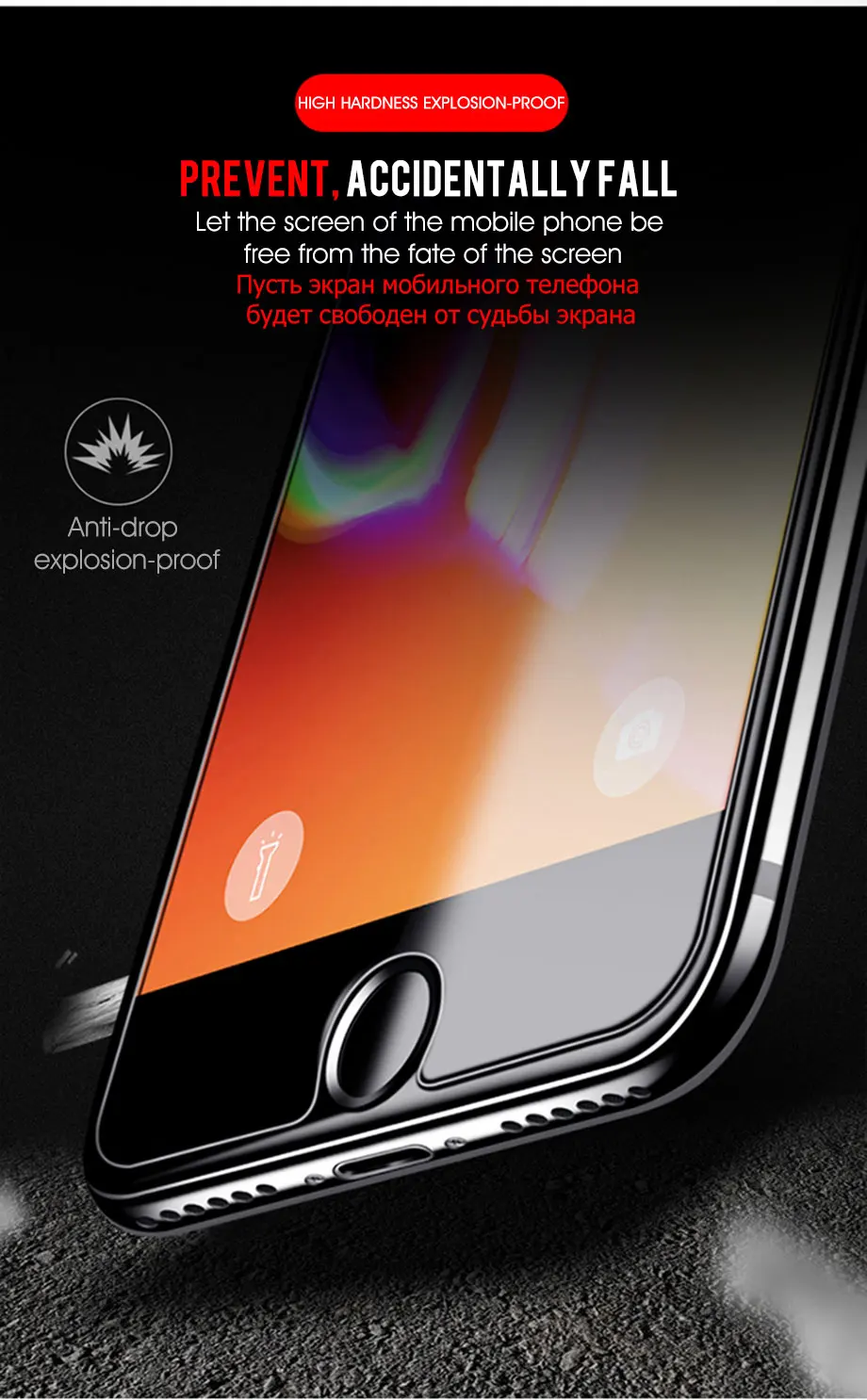 9H закаленное защитное стекло для экрана для iphone 6s 7 8 6 Plus для iphone 5S X XR 4S SE на iphone XS MAX стеклянная пленка