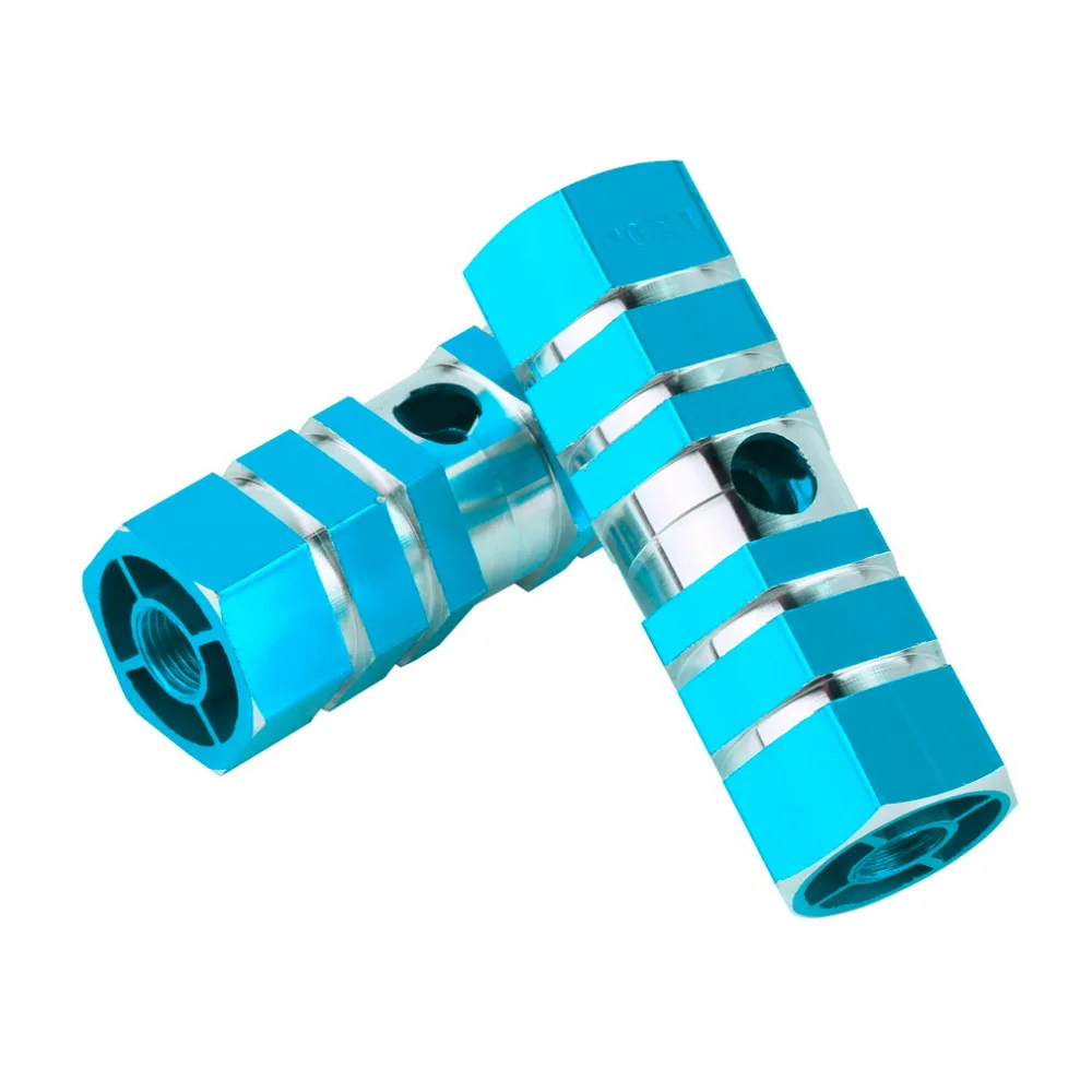 Новинка 1 пара подножки из алюминиевого сплава для велосипеда заднего трюка