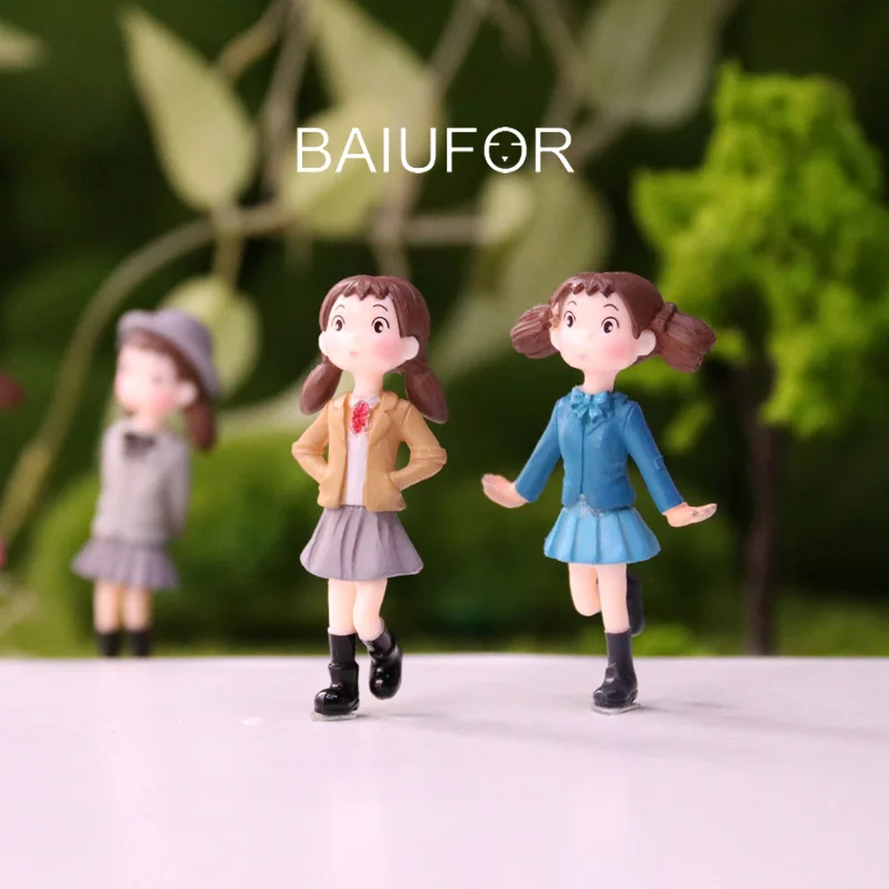 Миниатюры BAIUFOR мультипликационная кавай-девочка аниме фигурка Сказочный Сад