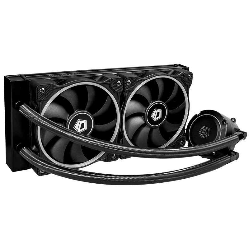 CHROMAFLOW 240 симфония RGB светильник эффект встроенный дизельный двигатель с водяным охлаждением Процессор теплоотвод 240-ряд полный платформы Зажим с AM4